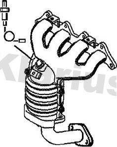 Klarius 322256 - Catalizzatore autozon.pro