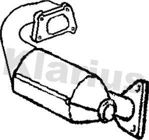 Klarius 322785 - Catalizzatore autozon.pro