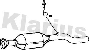 Klarius 370361 - Catalizzatore autozon.pro