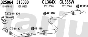 Klarius 210317U - Impianto gas scarico autozon.pro