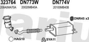 Klarius 270654U - Impianto gas scarico autozon.pro