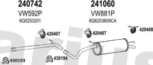 Klarius 790506E - Impianto gas scarico autozon.pro