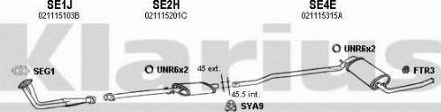 Klarius 790002U - Impianto gas scarico autozon.pro