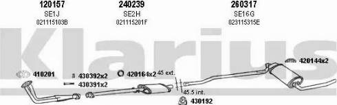 Klarius 790011E - Impianto gas scarico autozon.pro