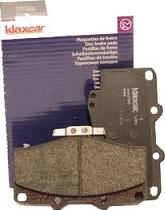 Klaxcar France 24557z - Kit pastiglie freno, Freno a disco autozon.pro