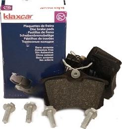 Klaxcar France 24863z - Kit pastiglie freno, Freno a disco autozon.pro