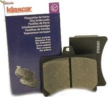 Klaxcar France 24234z - Kit pastiglie freno, Freno a disco autozon.pro