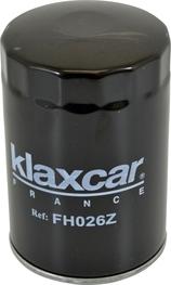 Klaxcar France FH026z - Filtro olio autozon.pro