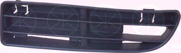 Klokkerholm 9543911 - Griglia di ventilazione, Paraurti autozon.pro