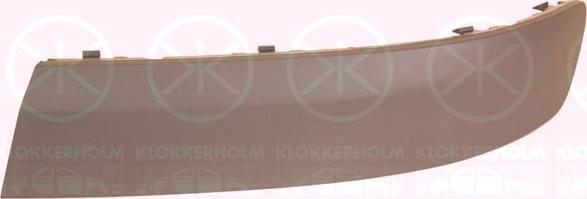 Klokkerholm 9568921 - Modanatura decorativa / protettiva, Paraurti autozon.pro