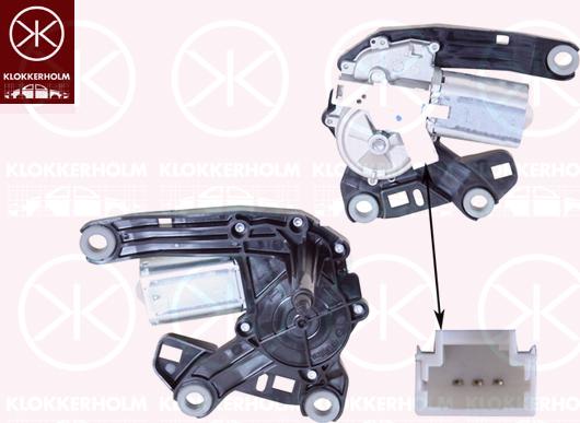 Klokkerholm 55627175 - Motore tergicristallo autozon.pro