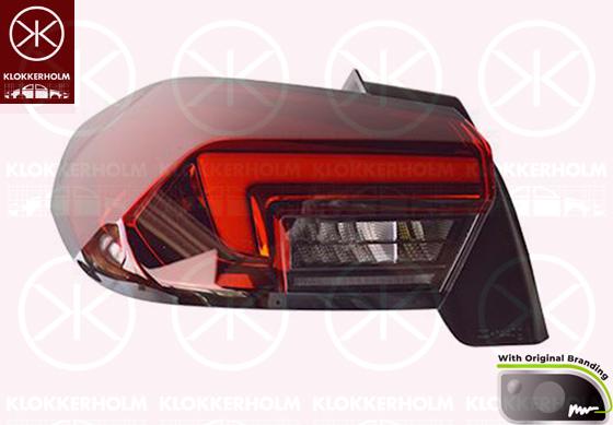 Klokkerholm 50280704A1 - Luce posteriore autozon.pro