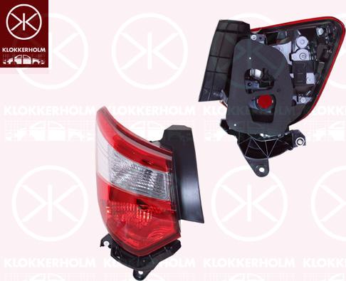 Klokkerholm 81640715 - Luce posteriore autozon.pro