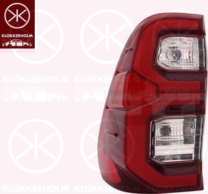 Klokkerholm 81260705 - Luce posteriore autozon.pro