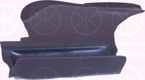 Klokkerholm 3541797 - Protezione / Copertura motore autozon.pro