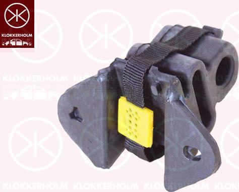 Klokkerholm 255-156 - Supporto, Imp. gas scarico autozon.pro