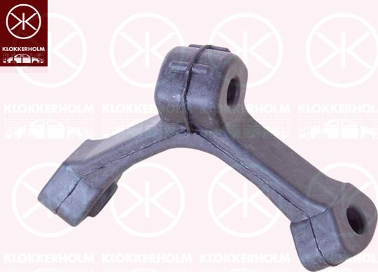 Klokkerholm 255-102 - Supporto, Imp. gas scarico autozon.pro