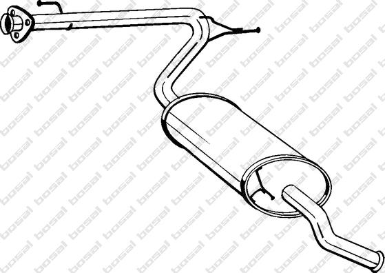 Klokkerholm 281-093 - Silenziatore posteriore autozon.pro