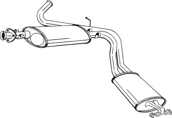 Klokkerholm 283-891 - Silenziatore posteriore autozon.pro