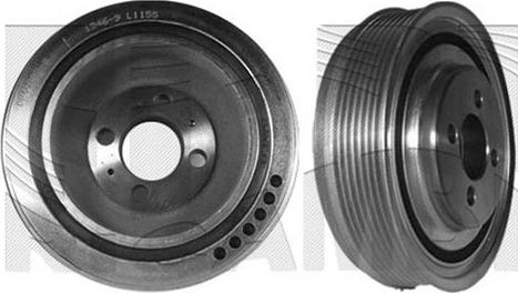 KM International FI14520 - Puleggia cinghia, Albero a gomiti autozon.pro