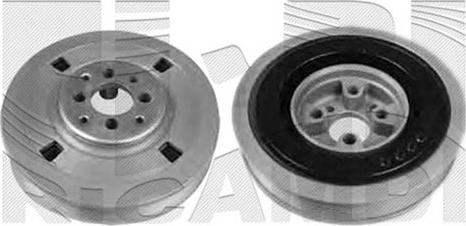 KM International FI16240 - Puleggia cinghia, Albero a gomiti autozon.pro