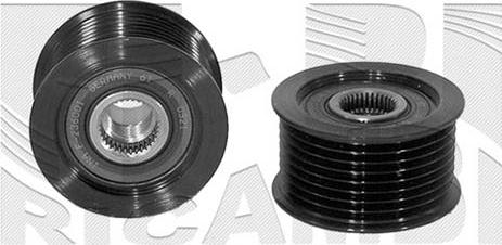 KM International FI10180 - Puleggia cinghia, Alternatore autozon.pro