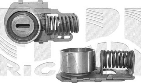 KM International FI1070 - Rullo tenditore, Cinghia dentata autozon.pro