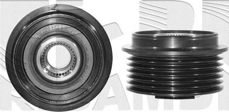 KM International FI13180 - Puleggia cinghia, Alternatore autozon.pro