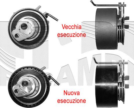 KM International FI8830 - Rullo tenditore, Cinghia dentata autozon.pro