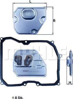 KNECHT HX 169KIT - Filtro idraulico, Cambio automatico autozon.pro