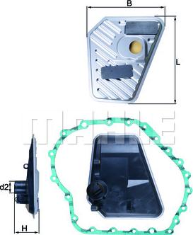 KNECHT HX 168D - Filtro idraulico, Cambio automatico autozon.pro