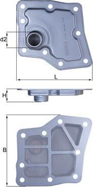 KNECHT HX 259 - Filtro idraulico, Cambio automatico autozon.pro