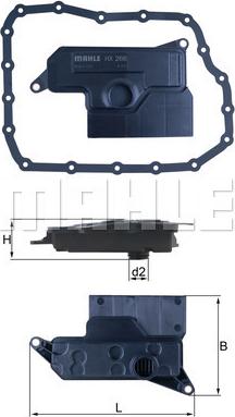 KNECHT HX 266D - Filtro idraulico, Cambio automatico autozon.pro