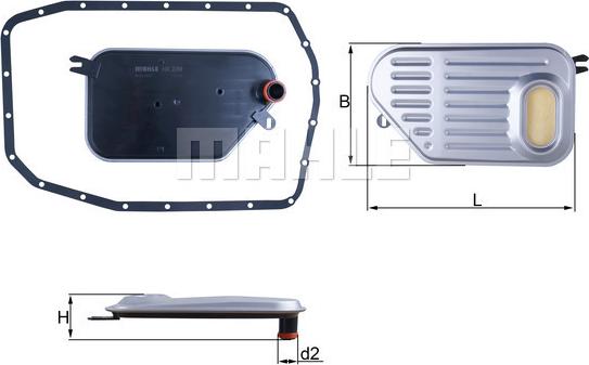 KNECHT HX 239D - Filtro idraulico, Cambio automatico autozon.pro