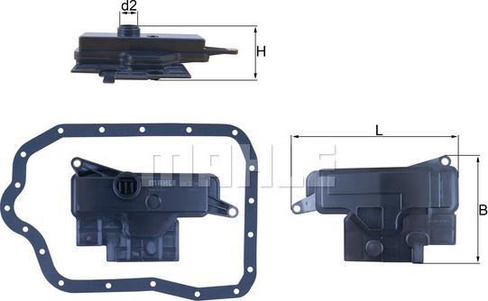 KNECHT HX 234D - Filtro idraulico, Cambio automatico autozon.pro