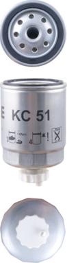 KNECHT KC 51 - Filtro carburante autozon.pro