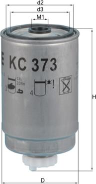 KNECHT KC 373 - Filtro carburante autozon.pro