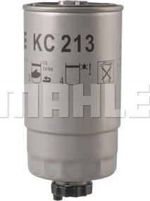 KNECHT KC 213 - Filtro carburante autozon.pro