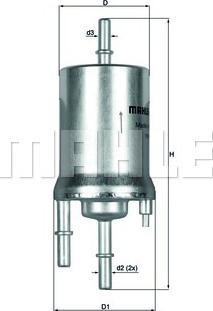 KNECHT KL 156/1 - Filtro carburante autozon.pro