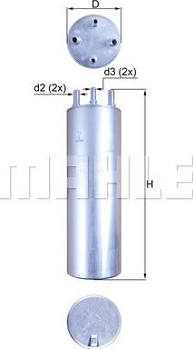 KNECHT KL229/11 - Filtro carburante autozon.pro