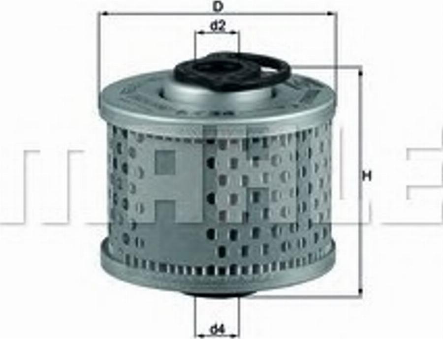 KNECHT KX 34 - Filtro carburante autozon.pro