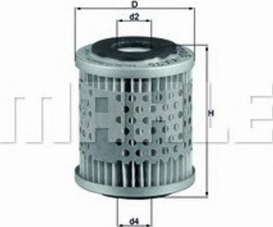 KNECHT KX 76D - Filtro carburante autozon.pro