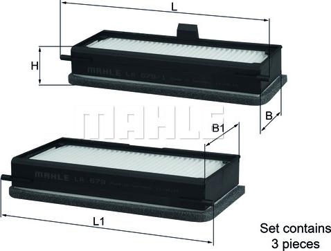 KNECHT LA 679/S - Filtro, Aria abitacolo autozon.pro