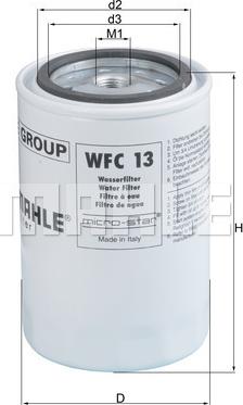 KNECHT WFC 13 - Filtro refrigerante autozon.pro