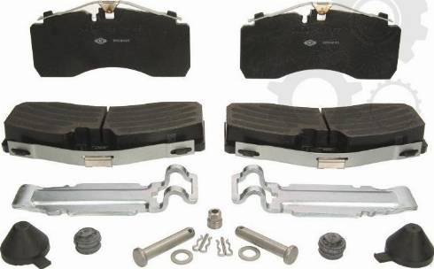 Knorr Bremse K078206K50 - Kit pastiglie freno, Freno a disco autozon.pro