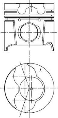 Kolbenschmidt 99561620 - Pistone autozon.pro