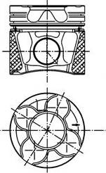 Kolbenschmidt 99776600 - Pistone autozon.pro