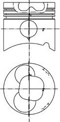 Kolbenschmidt 99340600 - Pistone autozon.pro