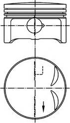 Kolbenschmidt 94952610 - Pistone autozon.pro
