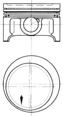 Kolbenschmidt 94493620 - Pistone autozon.pro